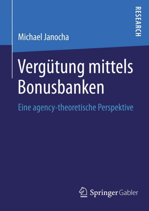 Cover image for book Vergütung mittels Bonusbanken