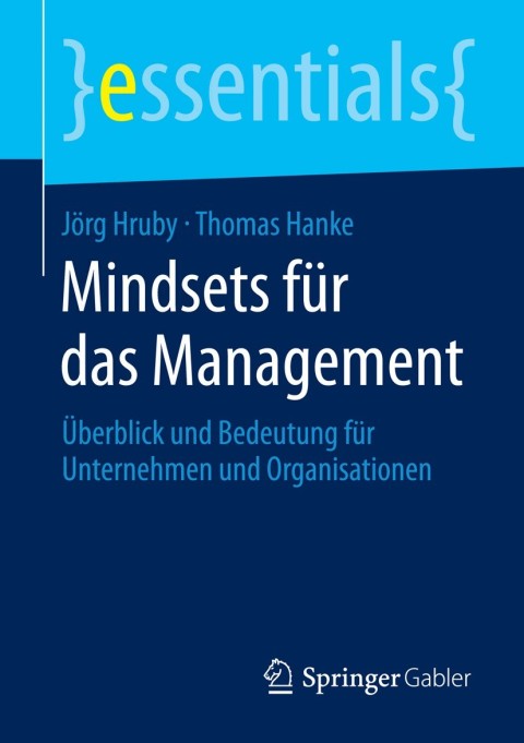 Cover image for book Mindsets für das Management
