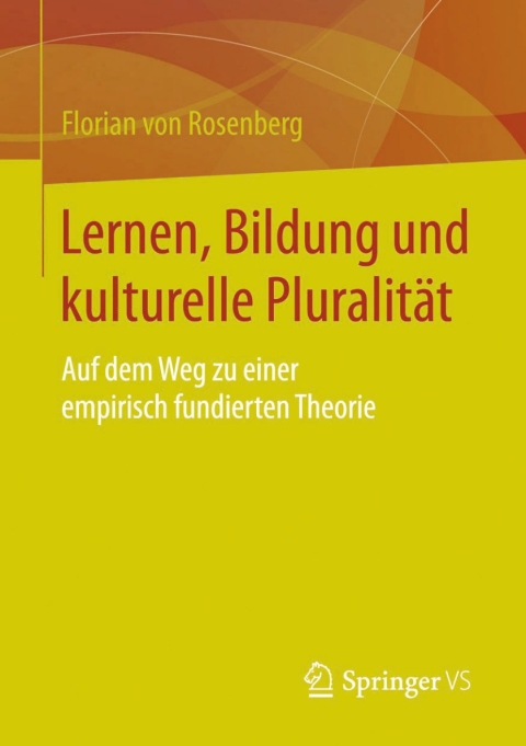 Cover image for book Lernen, Bildung und kulturelle Pluralität