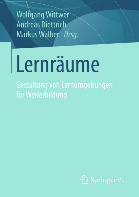 Cover image for book Lernräume