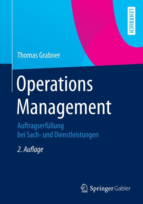 Cover image for book Operations Management