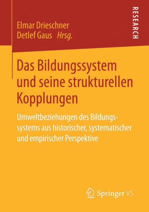 Cover image for book Das Bildungssystem und seine strukturellen Kopplungen