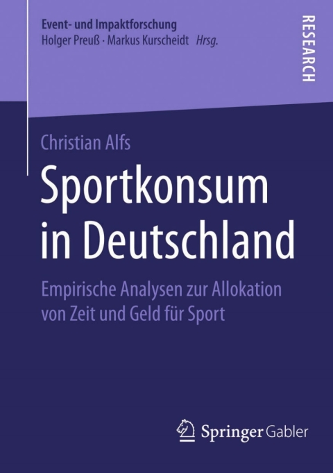 Cover image for book Sportkonsum in Deutschland