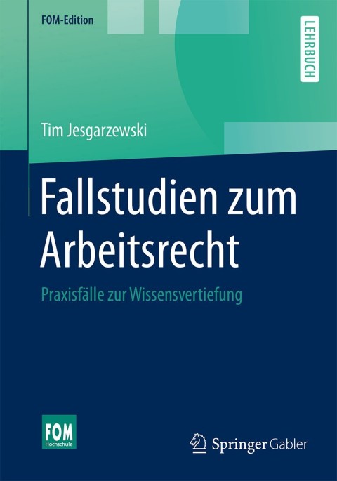 Cover image for book Fallstudien zum Arbeitsrecht