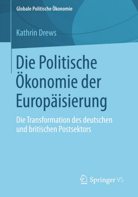 Cover image for book Die Politische Ökonomie der Europäisierung