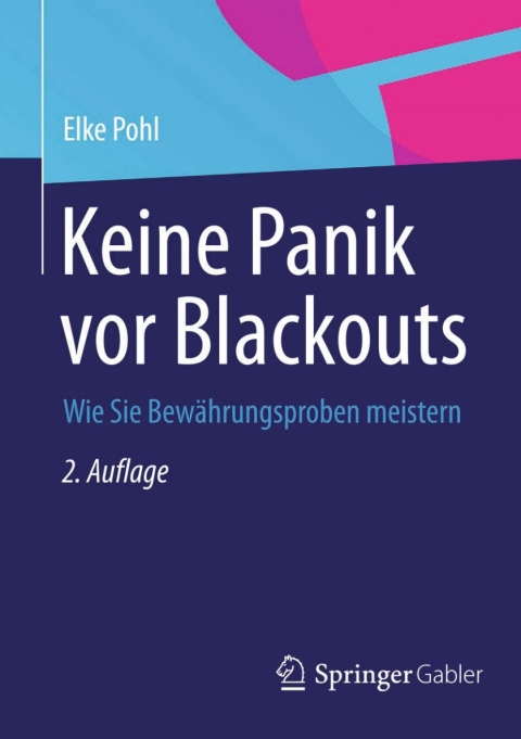 Cover image for book Keine Panik vor Blackouts