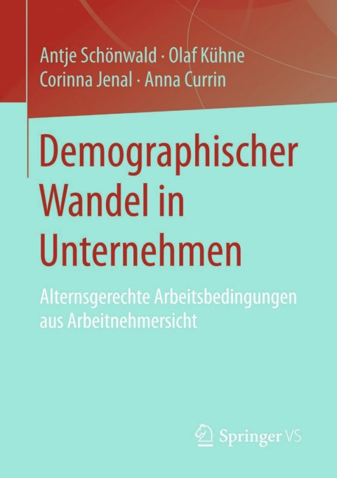 Cover image for book Demographischer Wandel in Unternehmen