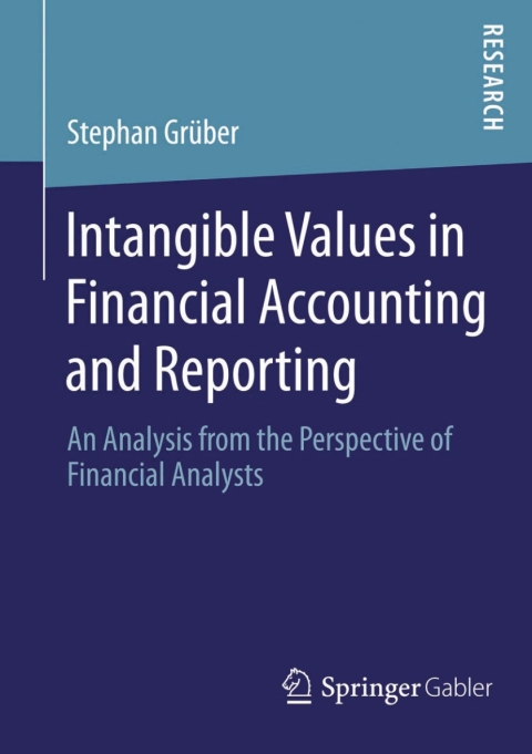 Cover image for book Intangible Values in Financial Accounting and Reporting