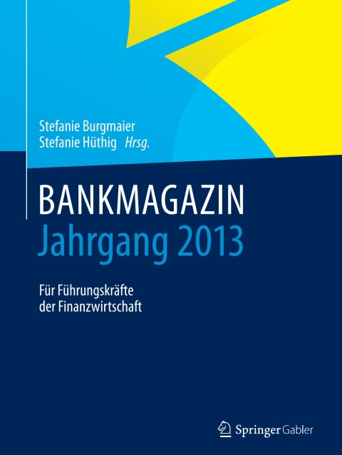 Cover image for book BANKMAGAZIN - Jahrgang 2013