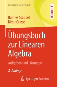 Cover image: Übungsbuch zur Linearen Algebra 8th edition 9783658065911