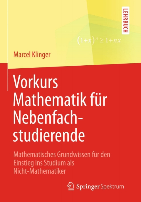 Cover image for book Vorkurs Mathematik für Nebenfachstudierende