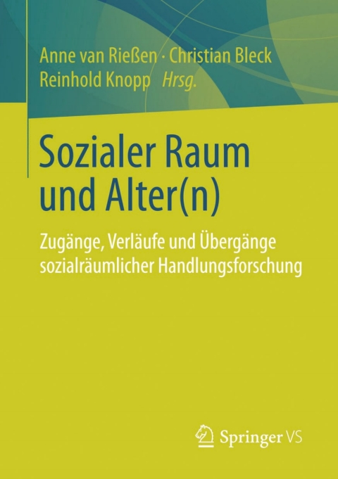 Cover image for book Sozialer Raum und Alter(n)