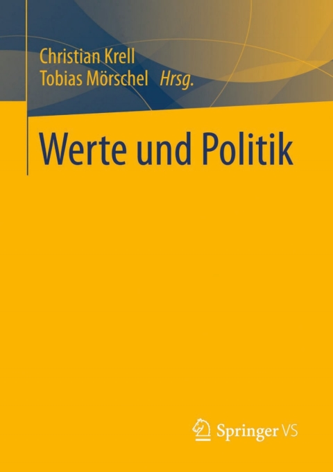 Cover image for book Werte und Politik
