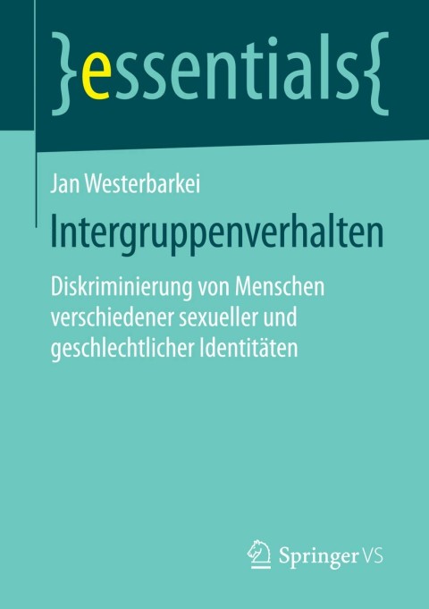 Cover image for book Intergruppenverhalten