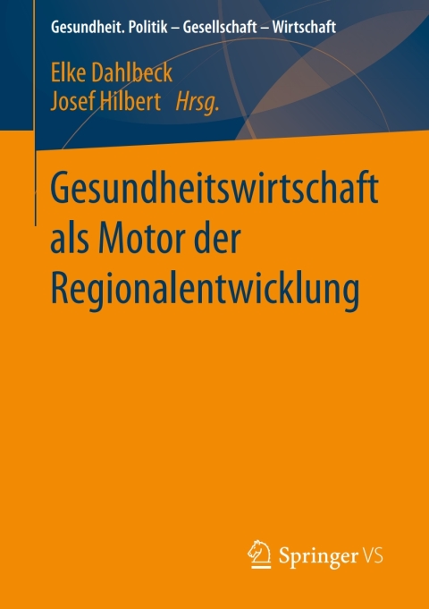 Cover image for book Gesundheitswirtschaft als Motor der Regionalentwicklung