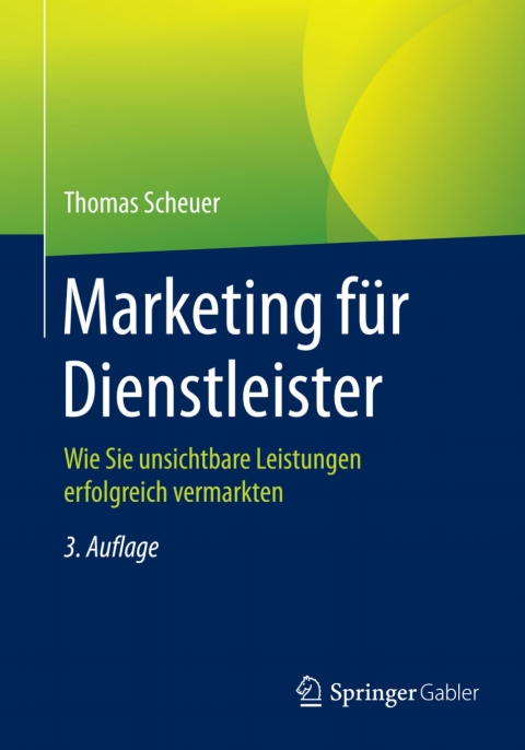 Cover image for book Marketing für Dienstleister