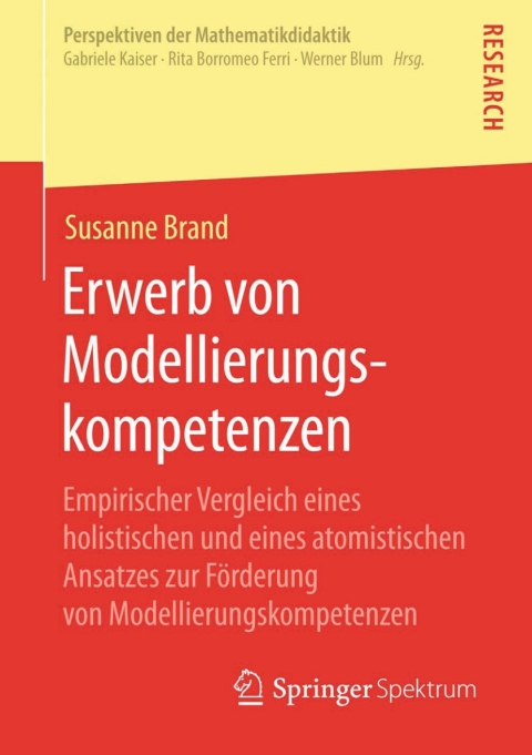 Cover image for book Erwerb von Modellierungskompetenzen