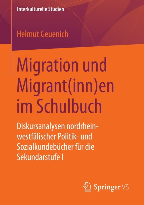 Cover image for book Migration und Migrant(inn)en im Schulbuch