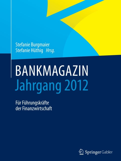 Cover image for book BANKMAGAZIN - Jahrgang 2012
