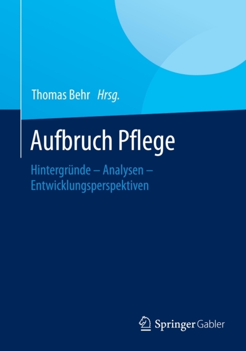 Cover image for book Aufbruch Pflege