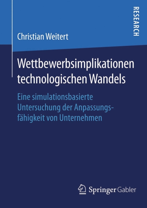 Cover image for book Wettbewerbsimplikationen technologischen Wandels