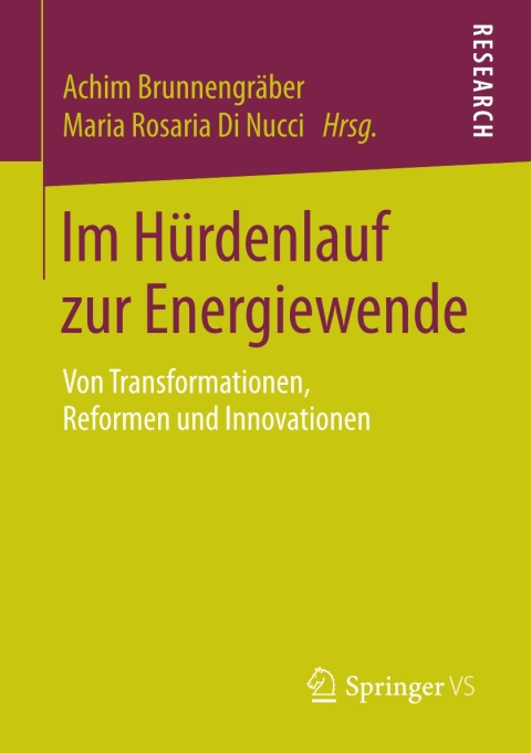 Cover image for book Im Hürdenlauf zur Energiewende