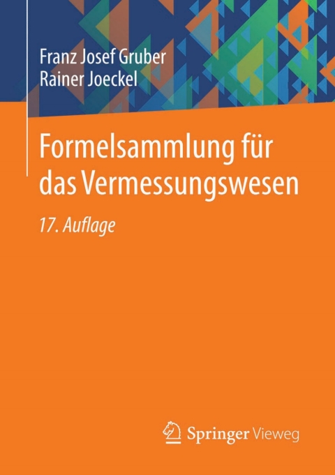 Cover image for book Formelsammlung für das Vermessungswesen