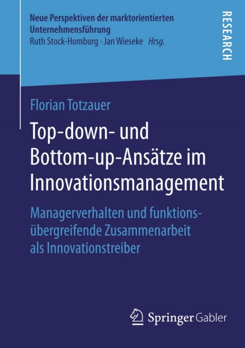 Cover image for book Top-down- und Bottom-up-Ansätze im Innovationsmanagement