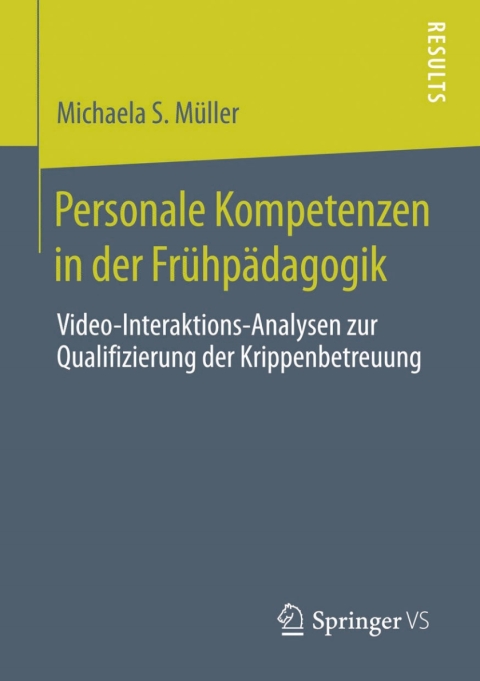 Cover image for book Personale Kompetenzen in der Frühpädagogik