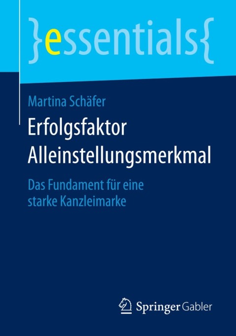 Cover image for book Erfolgsfaktor Alleinstellungsmerkmal