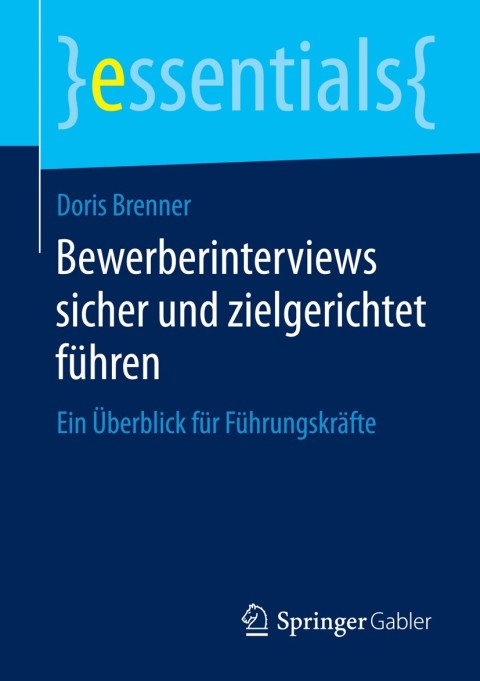Cover image for book Bewerberinterviews sicher und zielgerichtet führen