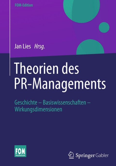 Cover image for book Theorien des PR-Managements