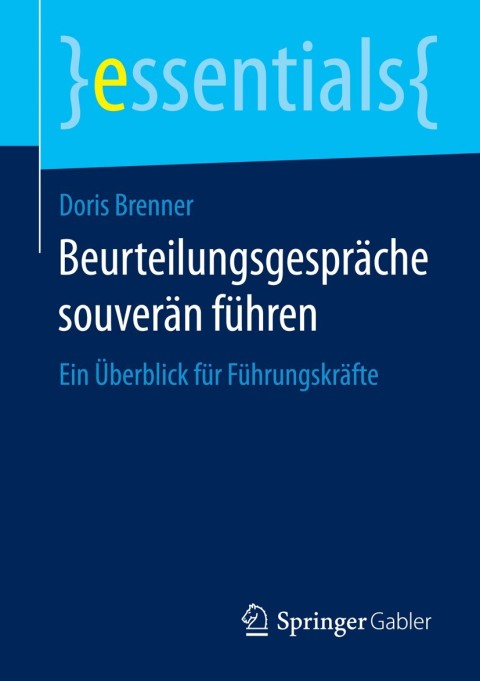 Cover image for book Beurteilungsgespräche souverän führen