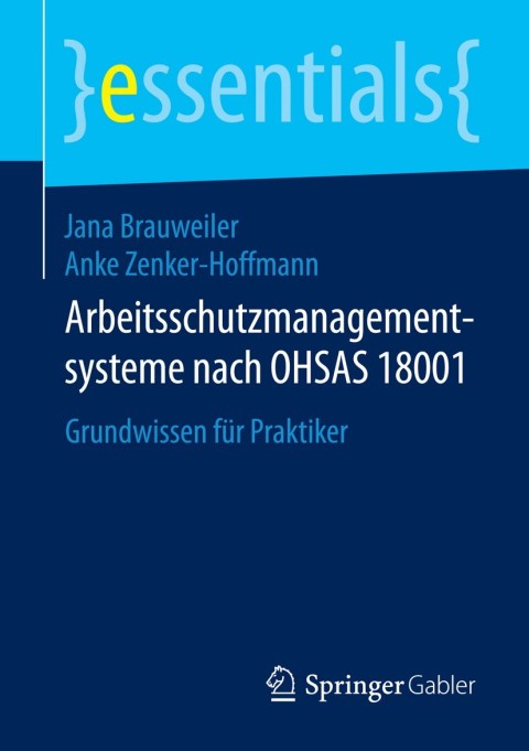 Cover image for book Arbeitsschutzmanagementsysteme nach OHSAS 18001