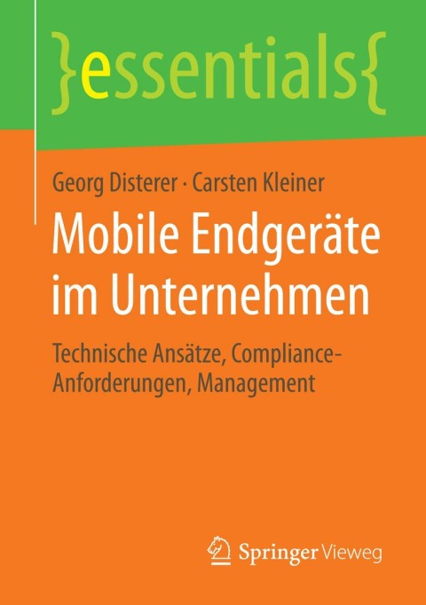 Cover image for book Mobile Endgeräte im Unternehmen