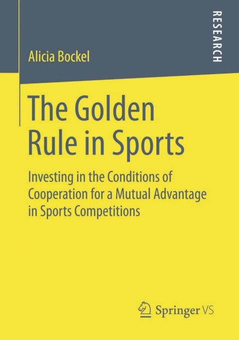 Cover image for book The Golden Rule in Sports