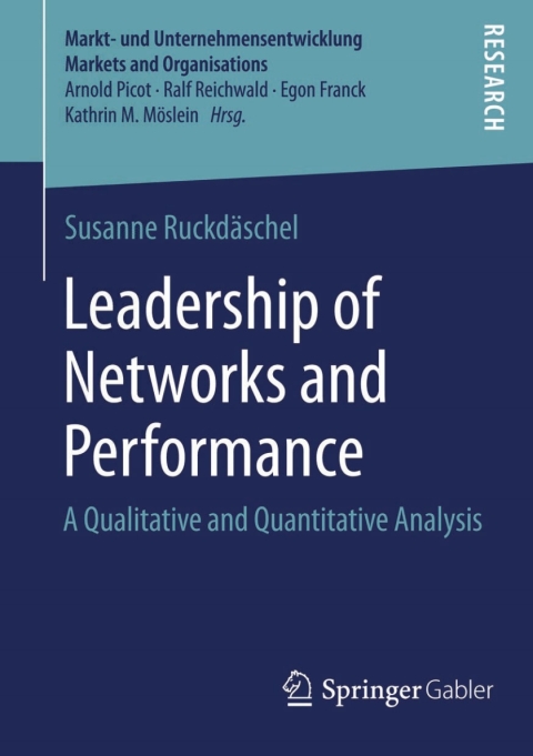 Cover image for book Leadership of Networks and Performance