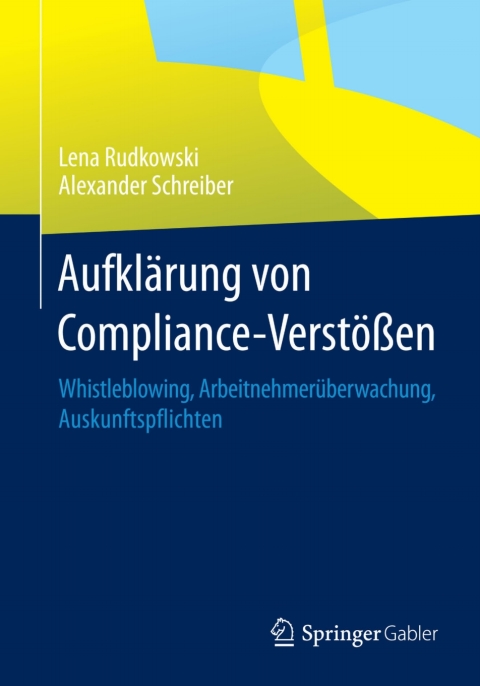 Cover image for book Aufklärung von Compliance-Verstößen