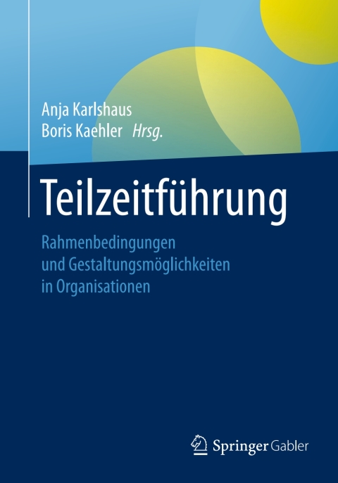 Cover image for book Teilzeitführung