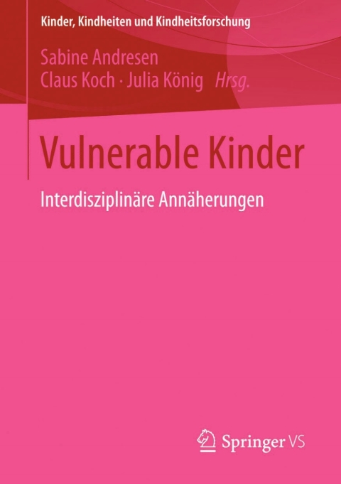 Cover image for book Vulnerable Kinder