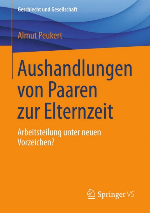 Cover image for book Aushandlungen von Paaren zur Elternzeit