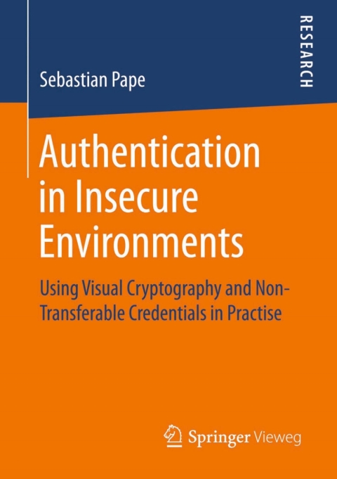 Cover image for book Authentication in Insecure Environments