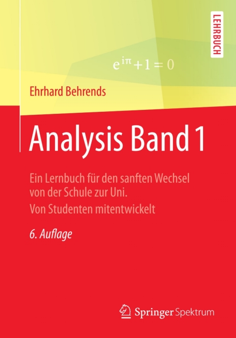 Cover image for book Analysis Band 1