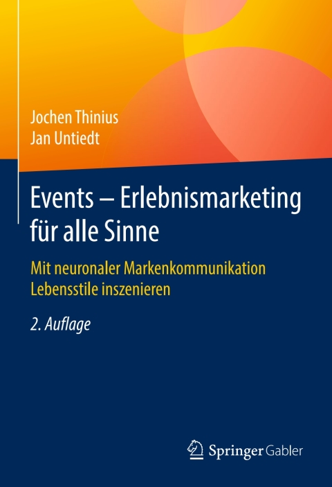 Cover image for book Events – Erlebnismarketing für alle Sinne