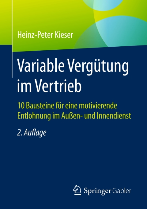 Cover image for book Variable Vergütung im Vertrieb