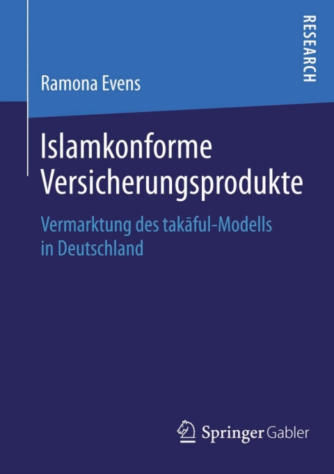 Cover image for book Islamkonforme Versicherungsprodukte
