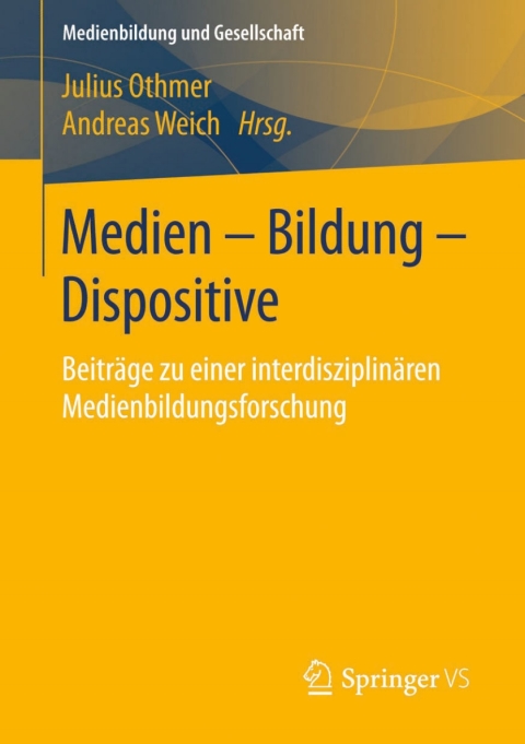 Cover image for book Medien – Bildung – Dispositive