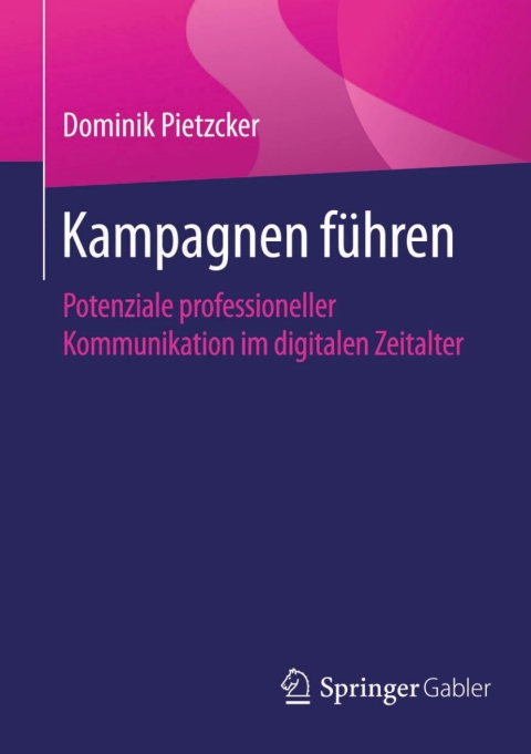 Cover image for book Kampagnen führen