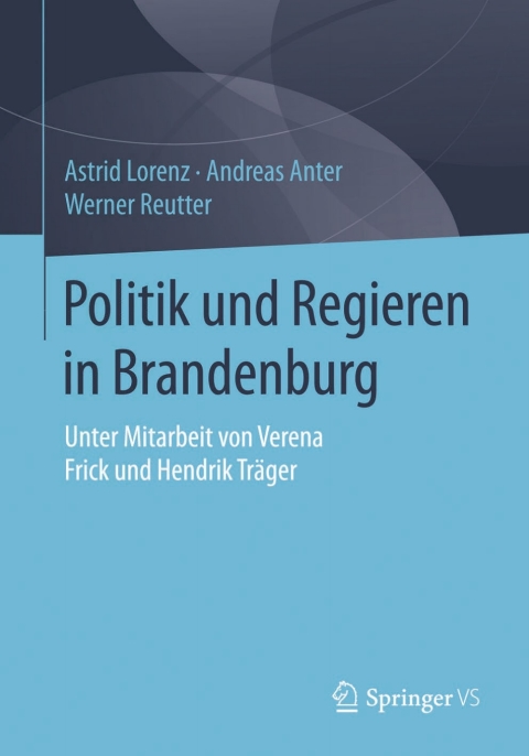 Cover image for book Politik und Regieren in Brandenburg