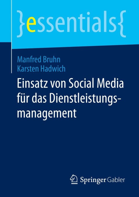 Cover image for book Einsatz von Social Media für das Dienstleistungsmanagement